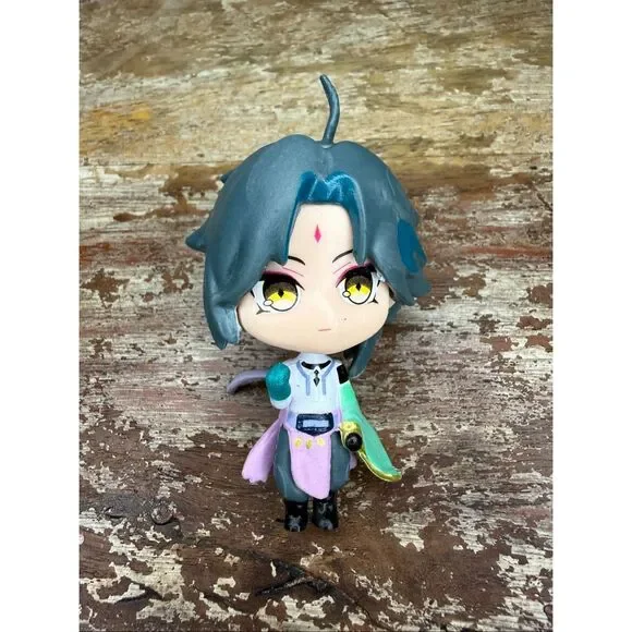 Genshin Impact Capsule Collection Set of 7 Mini Figures PVC Anime - Picture 5 of 8